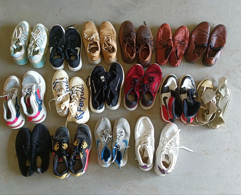Mixed Men Second Hand Used Shoes Women Shoes Stock Bales