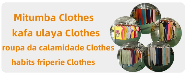 Factory Wholesale Mixed Second Hand Clothes Container Used Clothing Bale Used Clothes